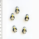 Incomparable Buttons - Penguins - Card of 5