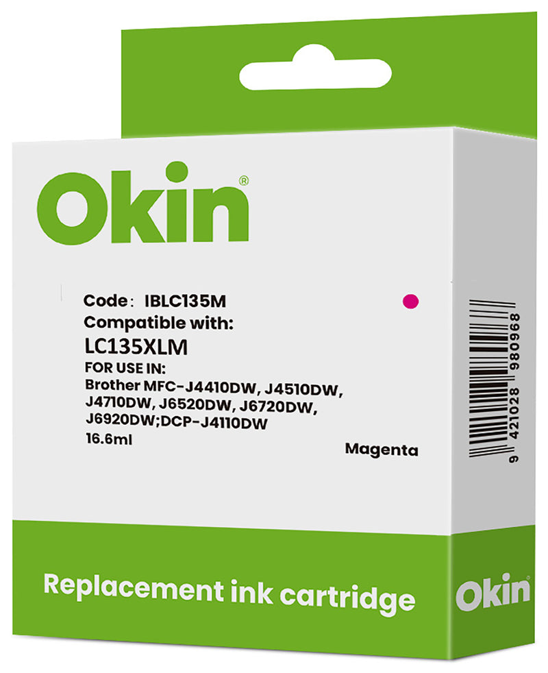 icon compatible brother lc135 cartridge