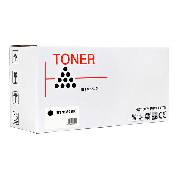 Icon Compatible Brother TN259BK Black Toner Cartridge