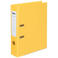 Icon Lever Arch File Foolscap Linen#Colour_YELLOW