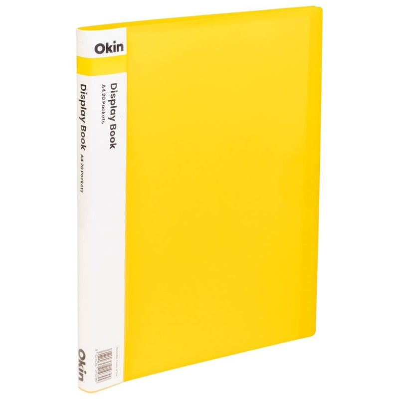 Icon Display Book A4 With Insert Spine 20 Pocket