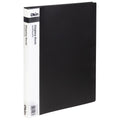 Icon Display Book A4 With Insert Spine 40 Pocket#Colour_BLACK
