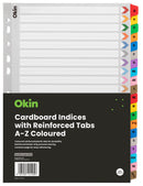 Icon Cardboard Indices With Reinforced Tabs A-Z