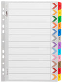 Okin Cardboard Indices With Reinforced Tabs Jan-Dec