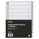 Okin PP Indices 1-10