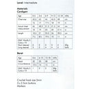 DMC Woolly 5 Crochet Pattern Leaflet - Kids Belle Beret and Cardigan