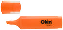 Okin Highlighter Chisel Tip - Pack Of 6
