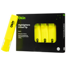 Okin Highlighter Chisel Tip - Pack Of 6