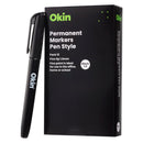 Okin Permanent Markers Pen Style - Pack Of 12