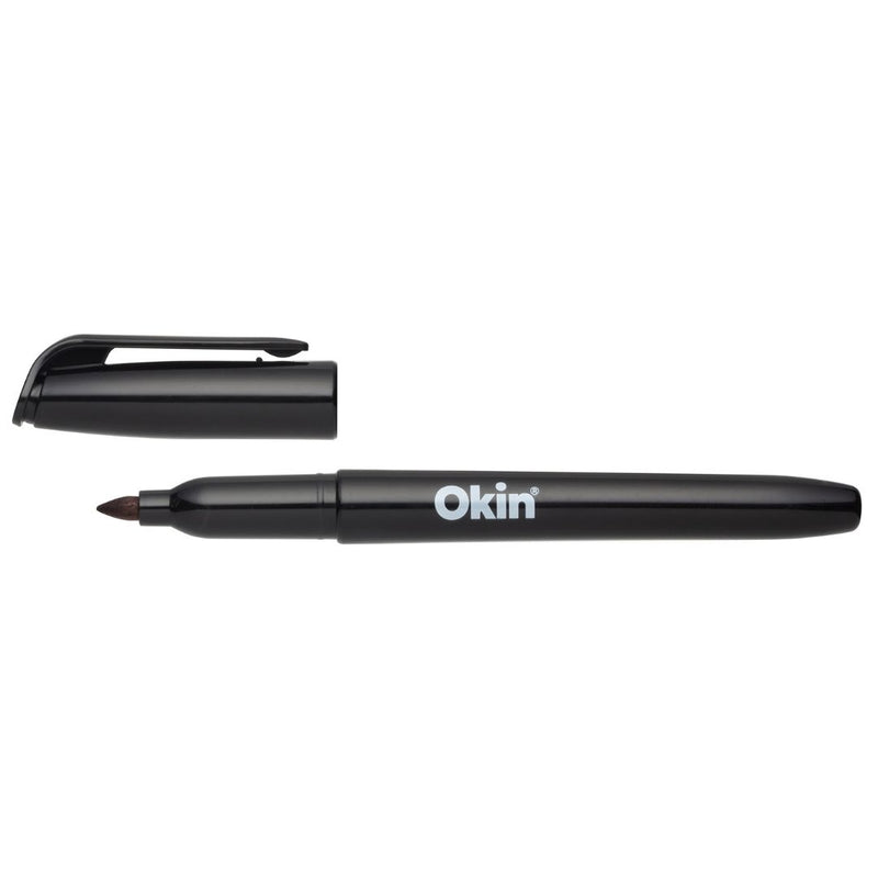 Okin Permanent Markers Pen Style - Pack Of 12