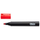 Okin Permanent Marker Bullet Tip - Packs Of 12