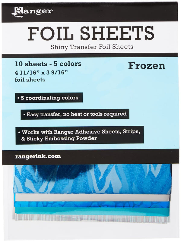 Ranger Frozen Shiny Transfer Foil Sheets