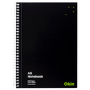 Okin Spiral A5 Soft Cover Notebooks - Pack Of 3