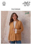Isola Knitting Pattern - Womens Cardigan XS-4XL 10ply Yarn
