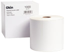 Okin Thermal Courier Label Perforated 102x76mm 1000 Labels