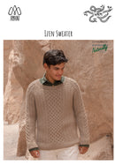 Izen Knitting Pattern - Mens Sweater XS-4XL 10ply Yarn