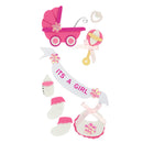 Jenni B Stickers It's A Girl Sheet of 8