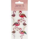 Jenni B Stickers Flamingos Sheet of 6