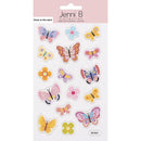 Jenni B Stickers Glow in the Dark Butterflies Sheet of 16
