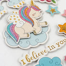 Jenni B Sticker Unicorns Sparkle Sheet of 11