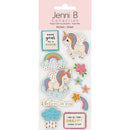 Jenni B Sticker Unicorns Sparkle Sheet of 11