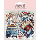 Jenni B Diecuts Ephemera Travel Plans Pack of 50