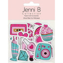 Jenni B Stickers Pretty Pink Pack of 20