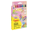 Jovi Glitter Felt Tip Marker Set of 8