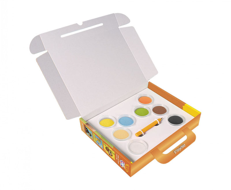 Jovi PLAY&FUN Animals Sand Painting Kit of 11 Pieces