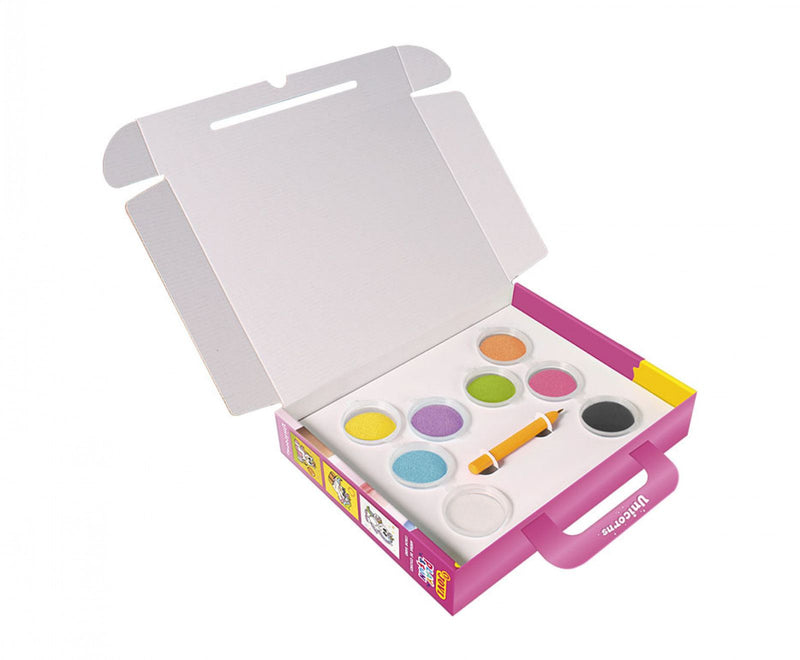 Jovi PLAY&FUN Unicorns Sand Painting Kit of 11 Pieces
