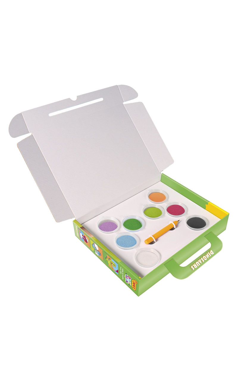 Jovi PLAY&FUN Dinosaurs Sand Painting Kit of 11 Pieces