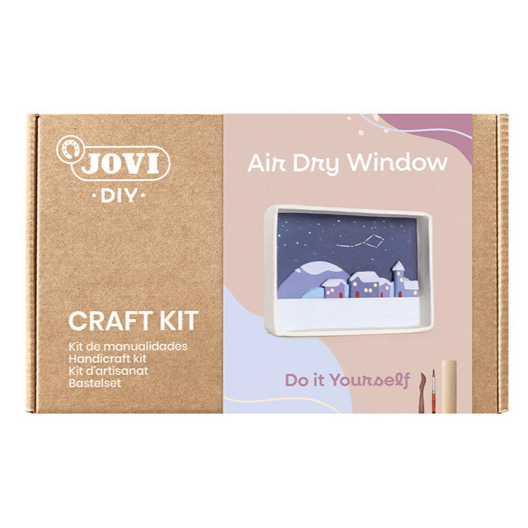 Jovi Window Clay Craft Kit 24 Pieces