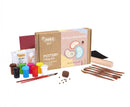 Jovi DIY Pottery Clay Kit Air Dry & Letter Stamps