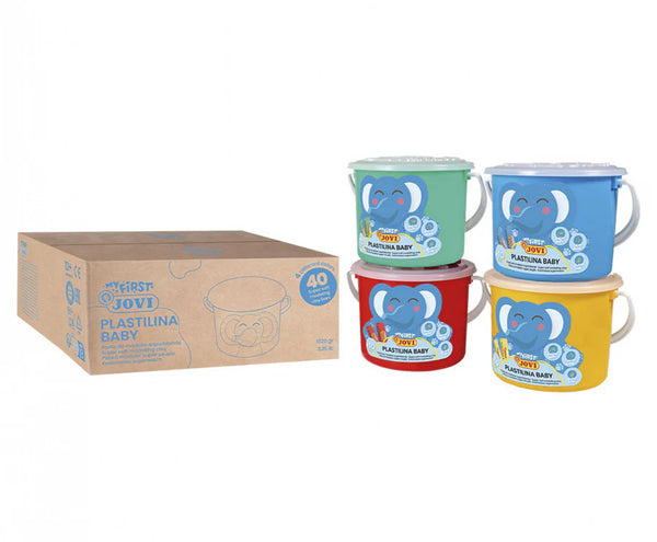 Jovi Plastalina Modelling Clay 38g Assorted Colours Pack Of 40