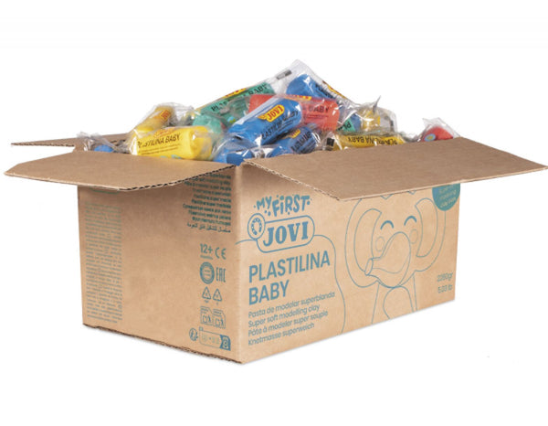 Jovi Plastalina Modelling Clay 38g Assorted Colours Pack Of 60