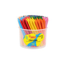 Jovi Large Hexagonal Crayon Jar 144 Pieces 12 Assorted Colours