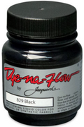 Jacquard Dye-na-flow Fabric Paints 66.54ml#Colour_BLACK
