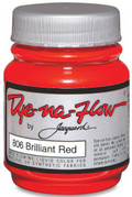 Jacquard Dye-na-flow Fabric Paints 66.54ml#Colour_BRILLIANT RED