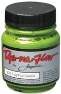Jacquard Dye-na-flow Fabric Paints 66.54ml#Colour_SULPHUR GREEN