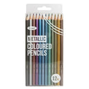 Jasart Studio Pencil Set Of 12 Metallic Tones