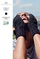 Karina Knitting Pattern - Fingerless Mittens OS 8ply Yarn