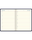 Letts 5 Year A5 Undated Icon Navy Blue Journal