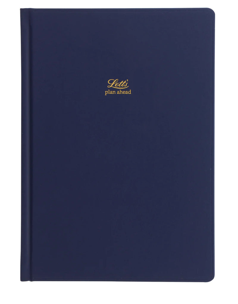 Letts 5 Year A5 Undated Icon Navy Blue Journal
