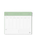 Letts Undated Weekly Planner 250x200mm Conscious#Colour_SAGE