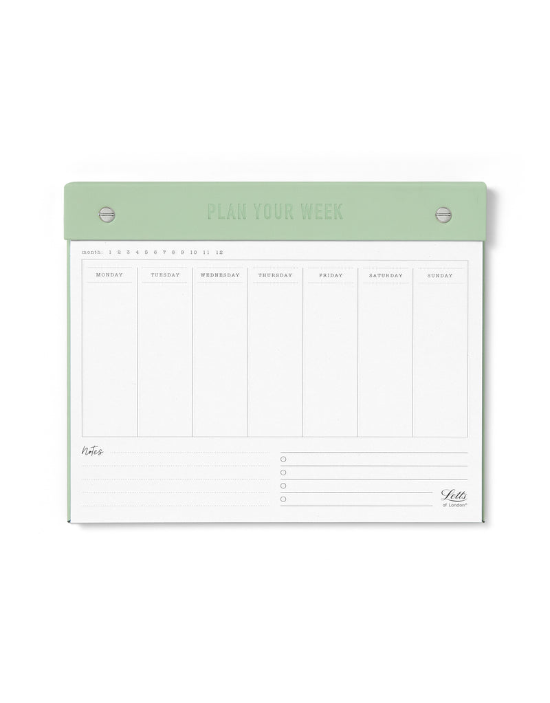 Letts Undated Weekly Planner 250x200mm Conscious