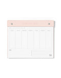 Letts Undated Weekly Planner 250x200mm Conscious#Colour_ROSEWATER