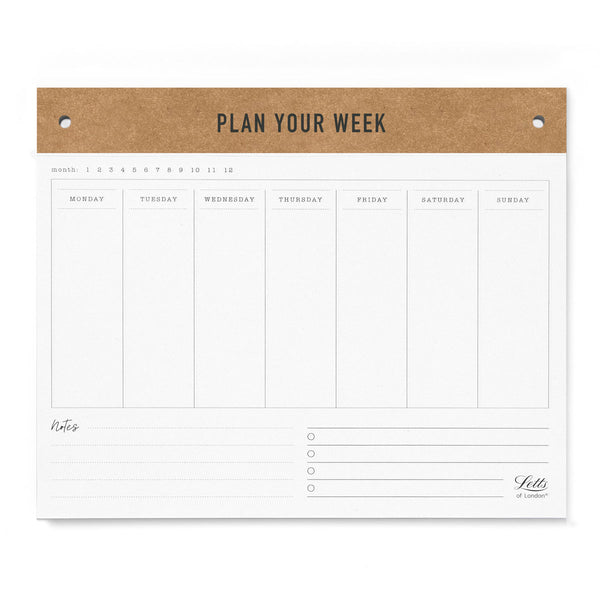 Letts Conscious Weekly Planner Refill