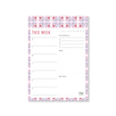 Letts This Week Morocco Pink Notepad