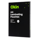 Okin Laminating Pouches A4 Gloss 80mic Packs