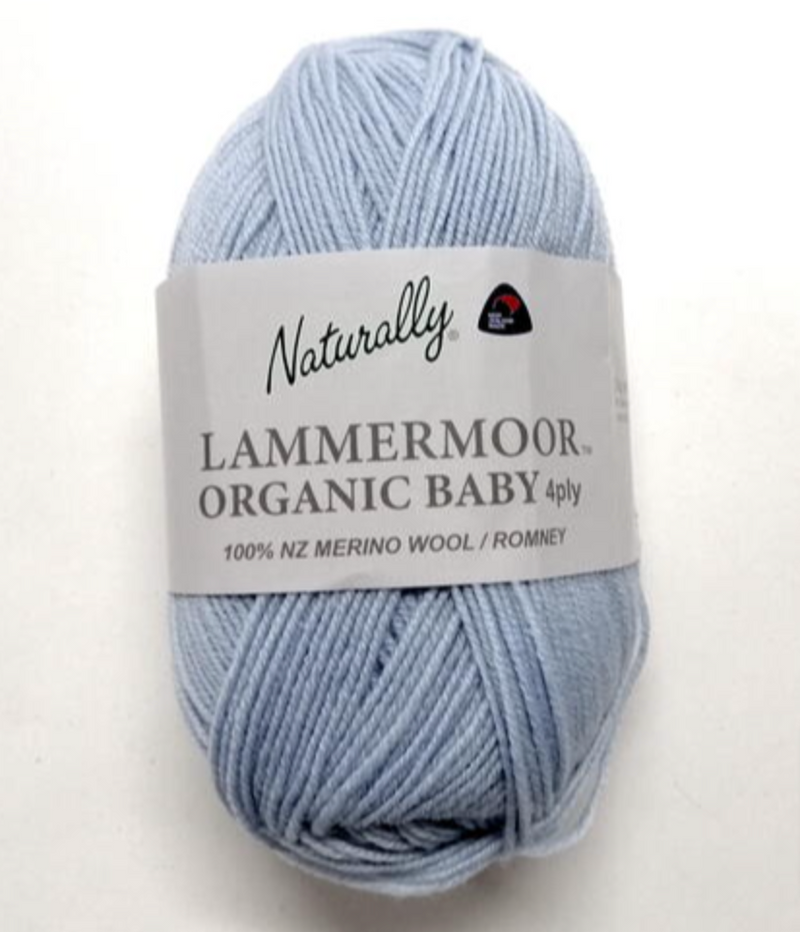 Naturally Lammermoor Organic Baby Yarn 4ply